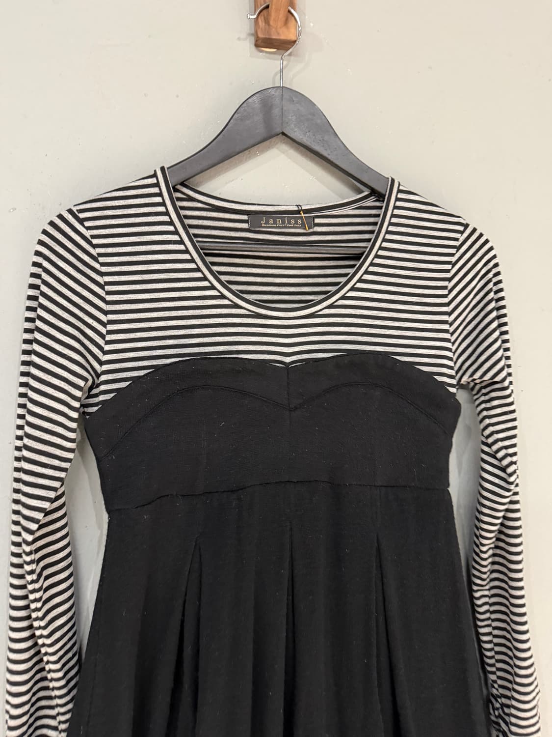 layered design balloon-fit top 상품이미지6