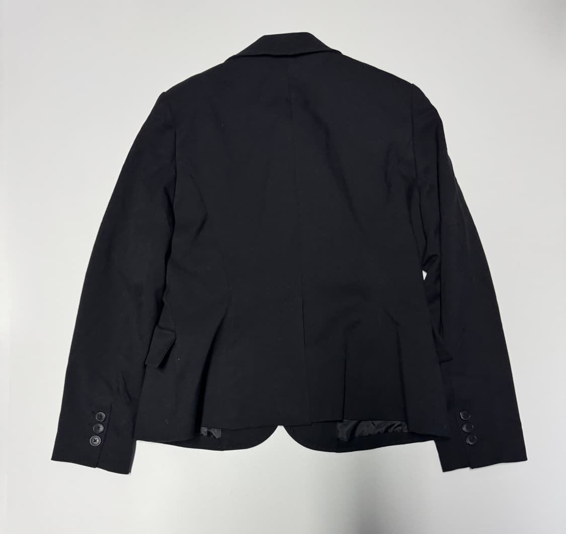 여성 칼 라거펠트 23년도 울 혼용 자켓 55 블랙 미니멀 상품이미지2