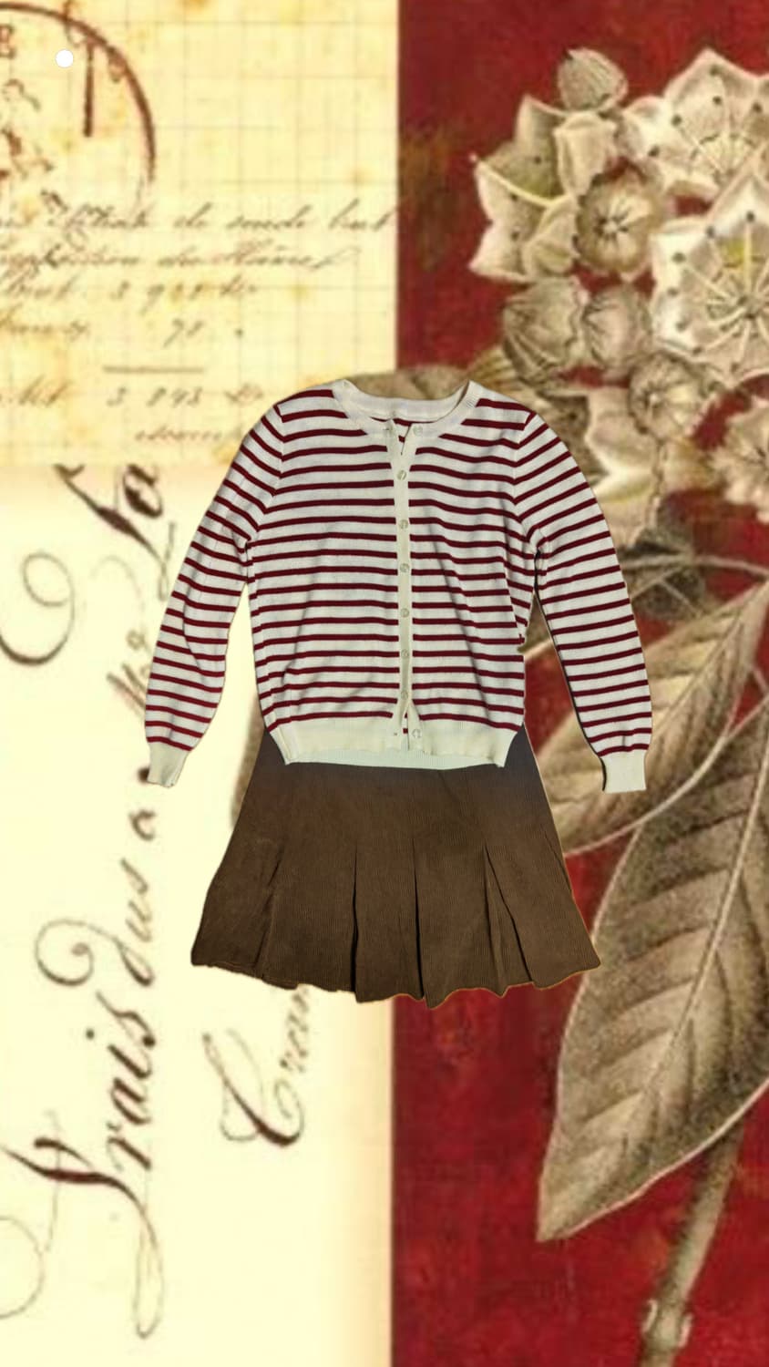 2p 모리걸 빈티지 코디 set 상품이미지1