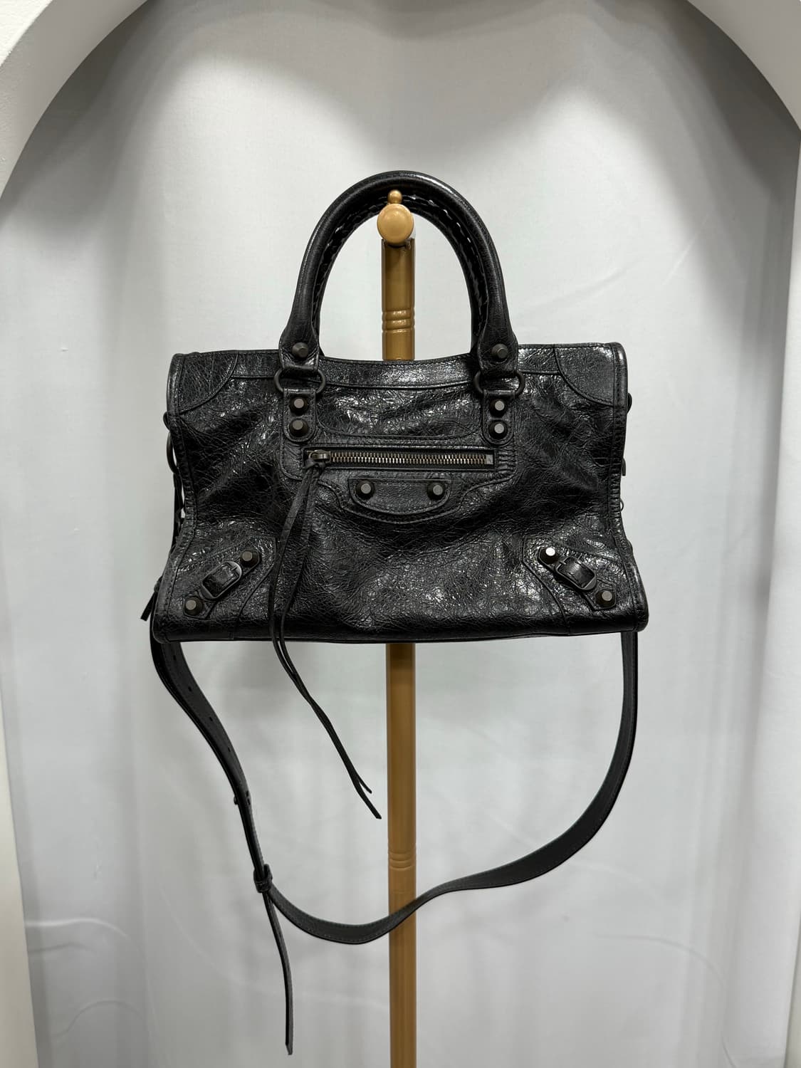 발렌시아가 스몰 르시티 백 상품이미지2