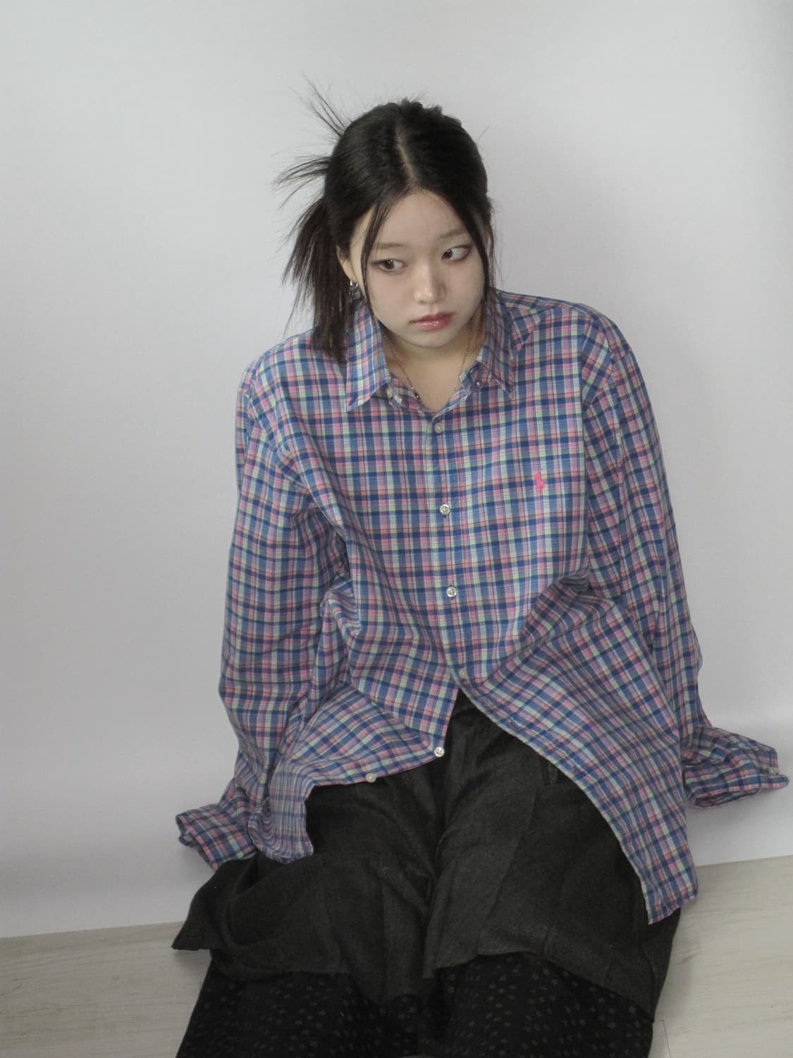 폴로 체크 셔츠 상품이미지1