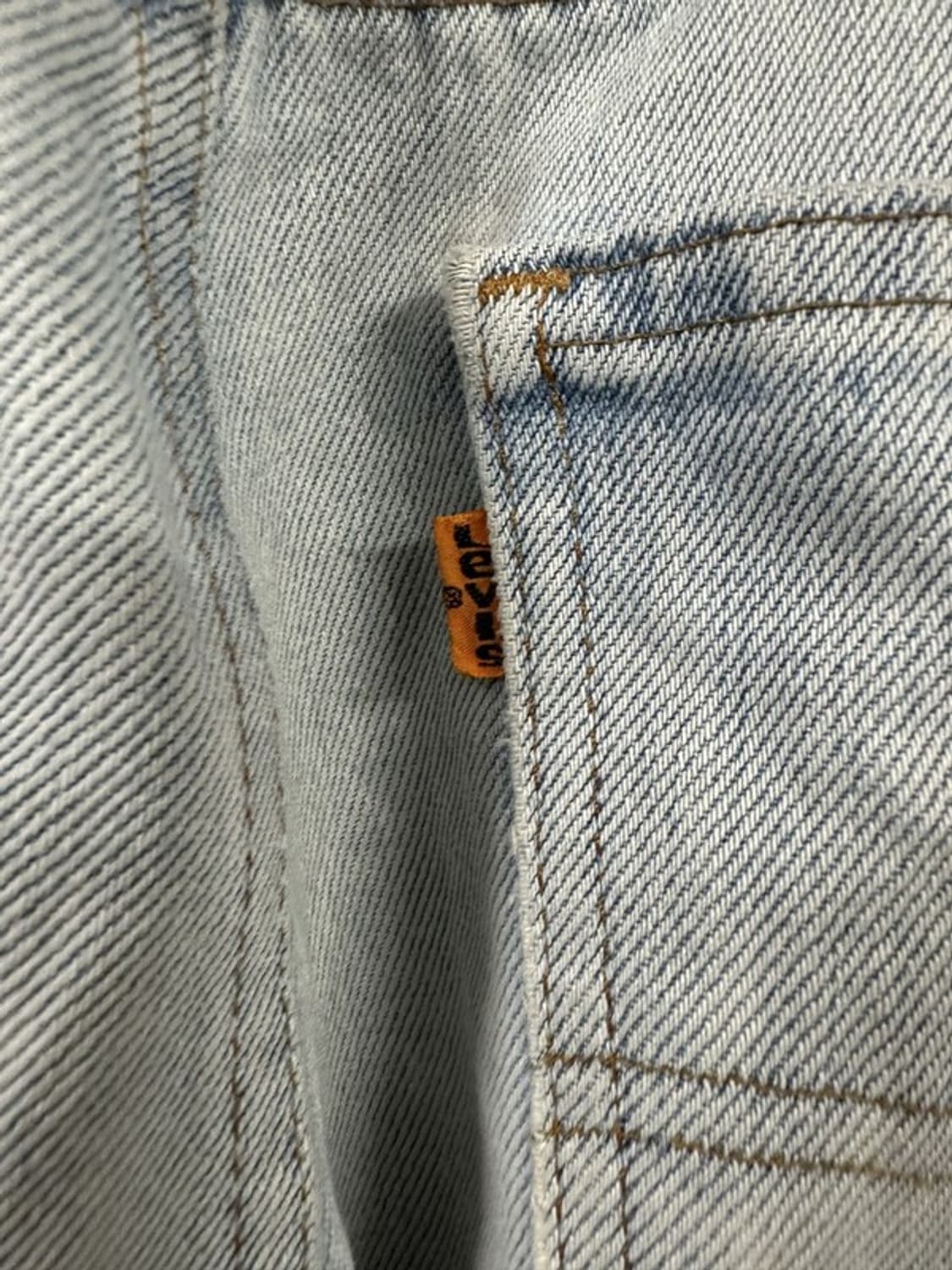 [33인치] LEVI'S 리바이스519 80s USA 오렌지탭빈티지 상품이미지5