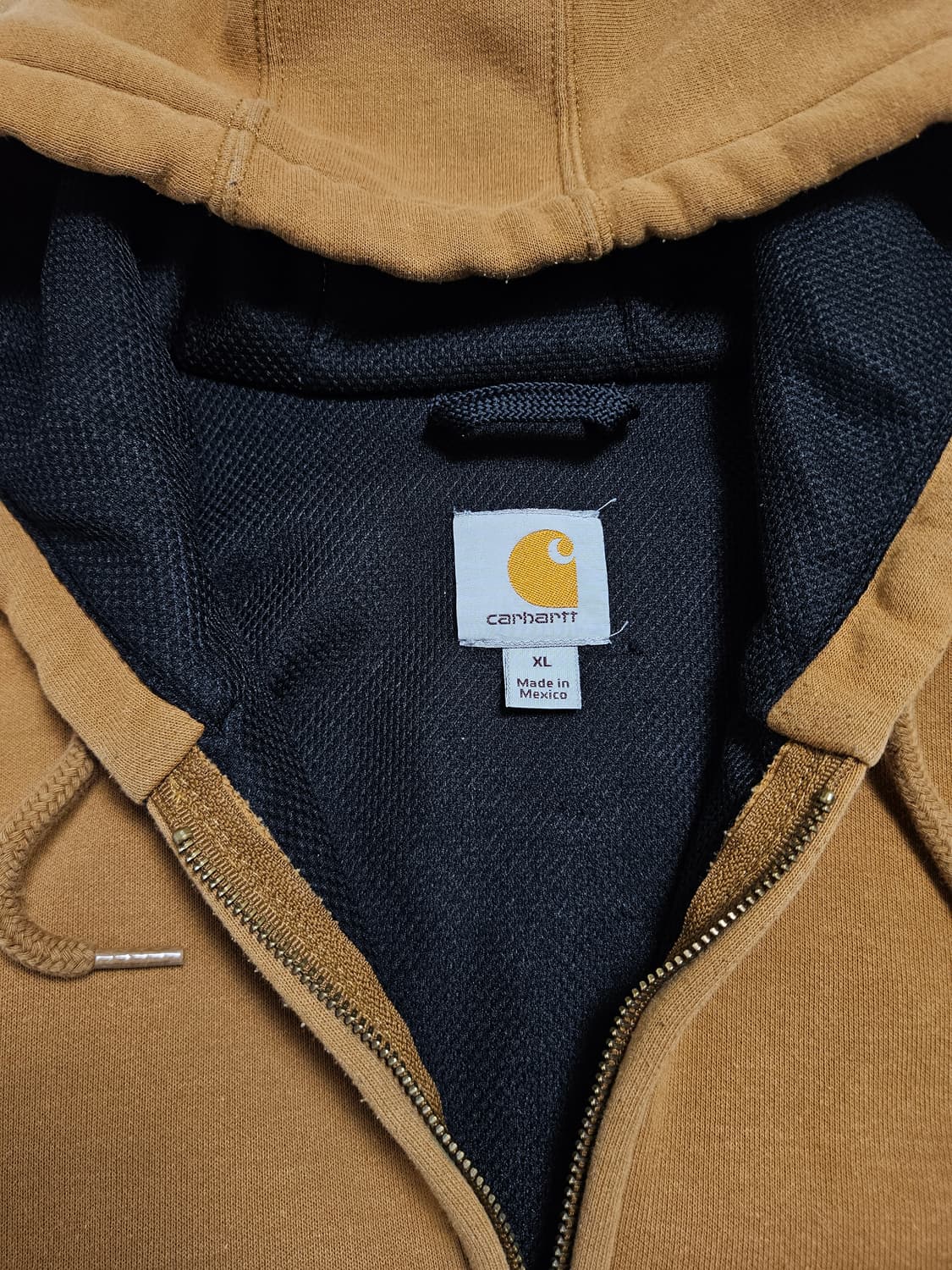 칼하트 써멀 레인디펜더 후드집업 된장 상품이미지7