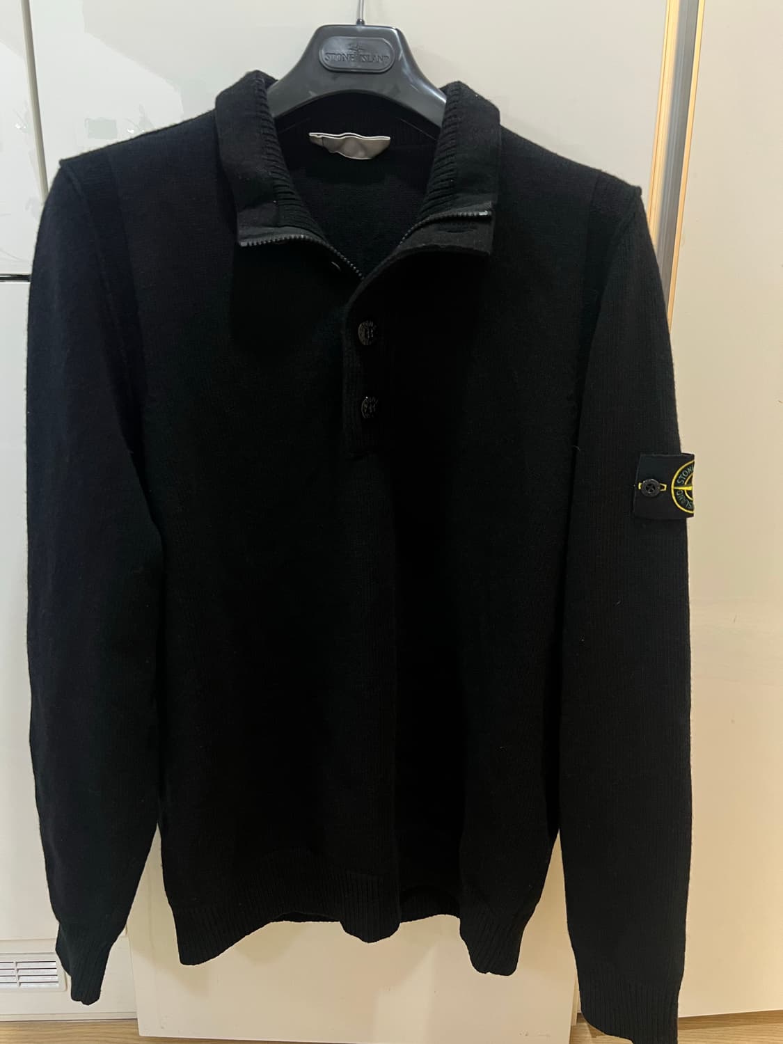 26fw 스톤아일랜드 반집업니트 xl (새상품급) 상품이미지1
