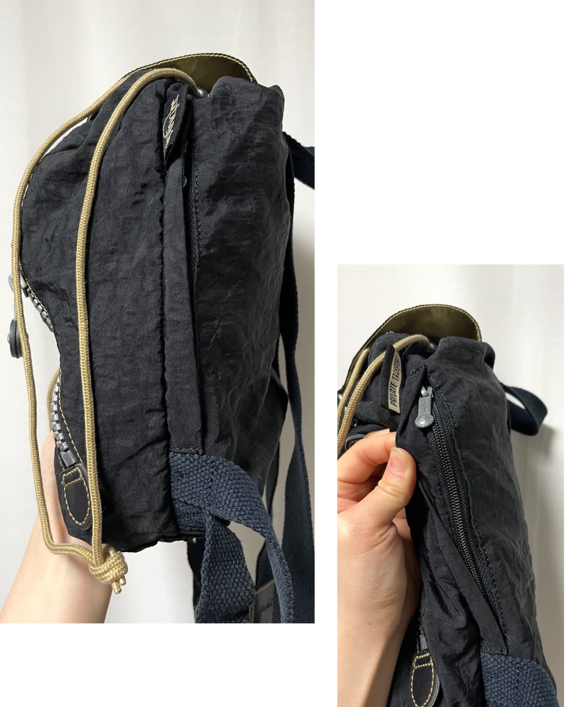 키플링 블랙 스티치 복조리 미니 백팩 _ 모리걸 y2k 상품이미지4