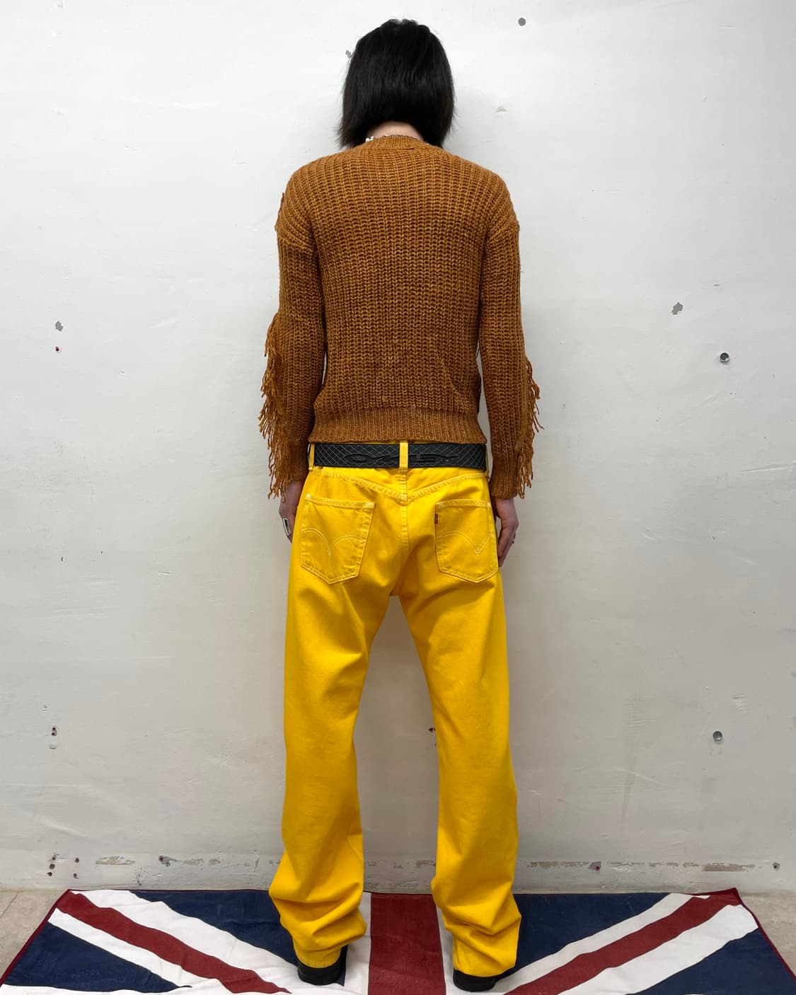 light brown fringe knitwea 상품이미지5