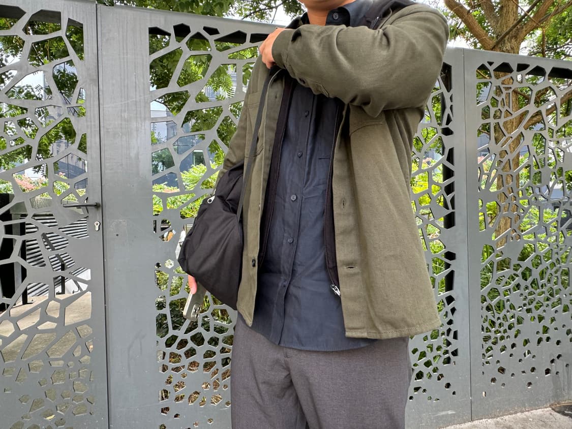 코스 셔츠 자켓(카키) 상품이미지3