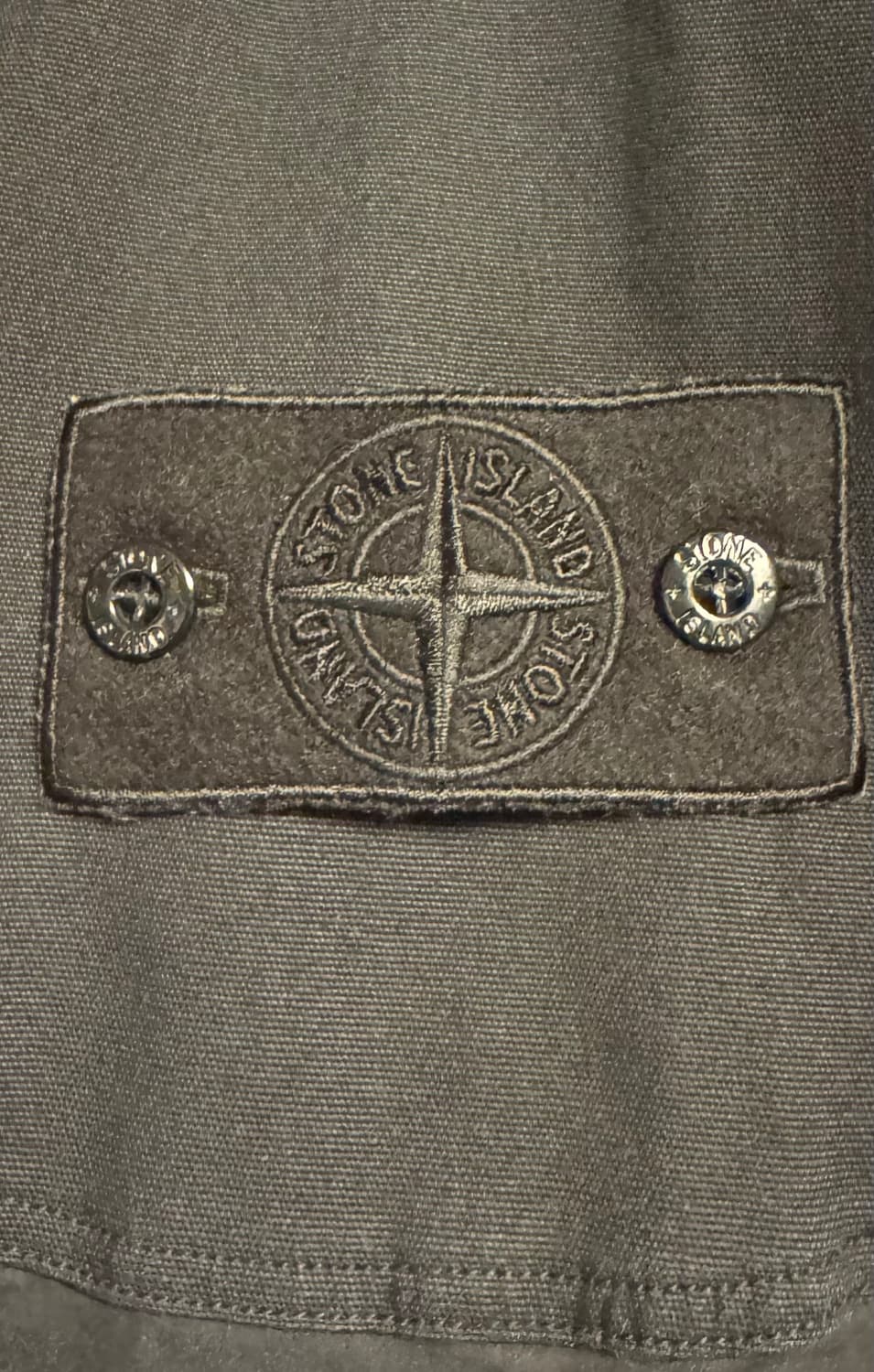 스톤아일랜드 고스트피스 오버셔츠 블랙 XXL 상품이미지7