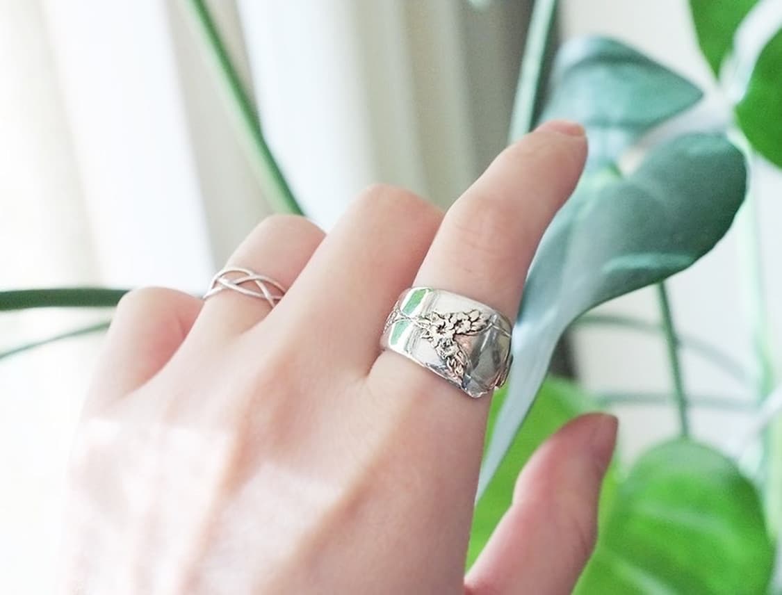 50년대 과거 약혼반지 빈티지스푼으로 만든 빈티지 스푼 상품이미지6