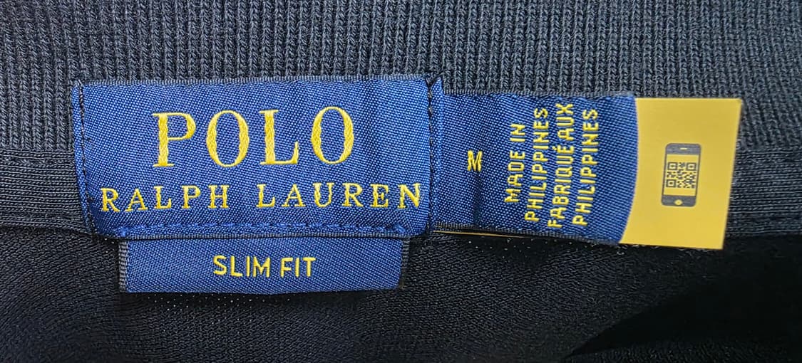 폴로랄프로렌 여성 반팔티 S~M 슬림핏 블랙 포니 카라 폴로셔츠 WM44 상품이미지4