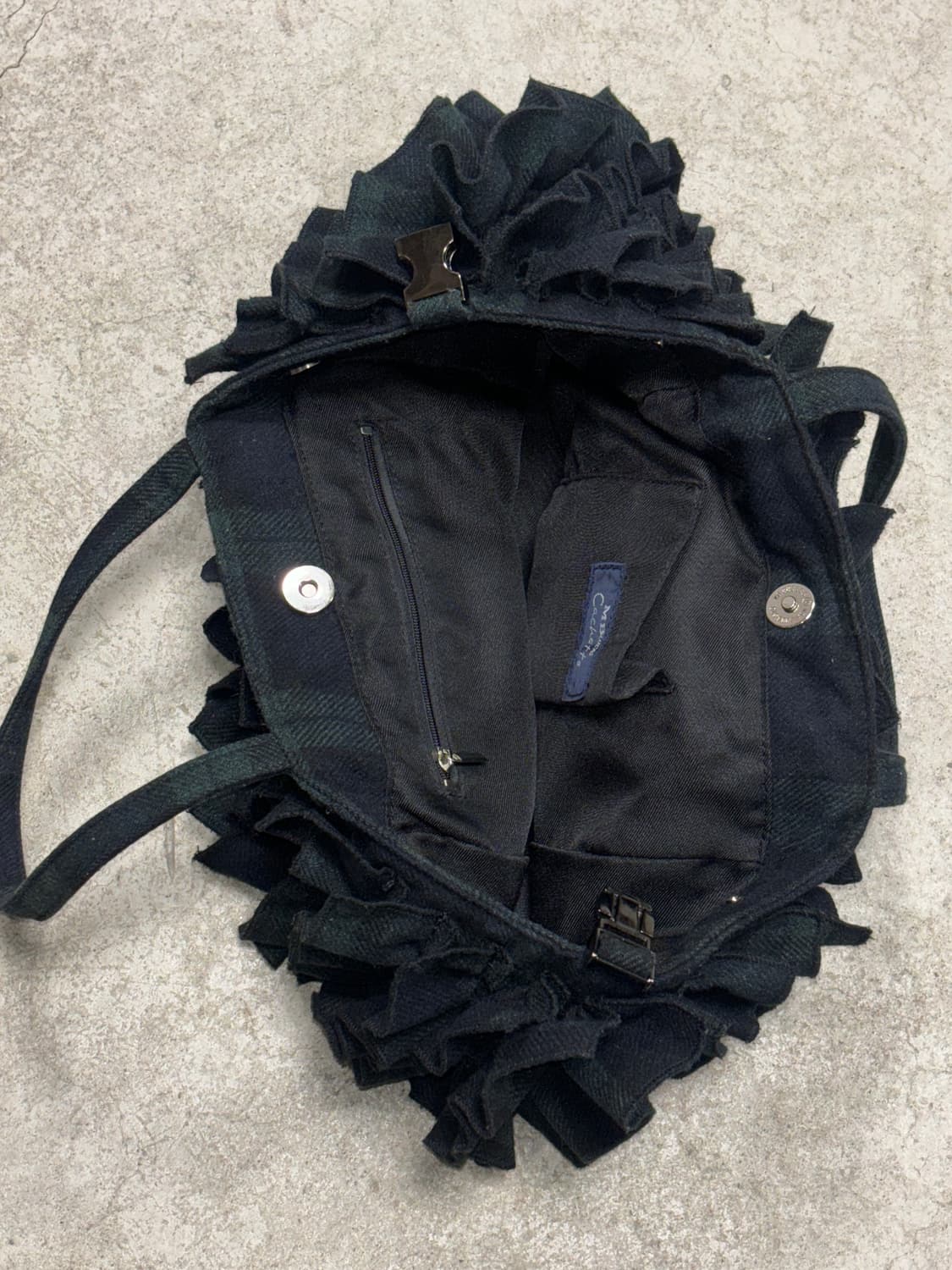 Mb lucas 프릴 체크 숄더백 상품이미지4