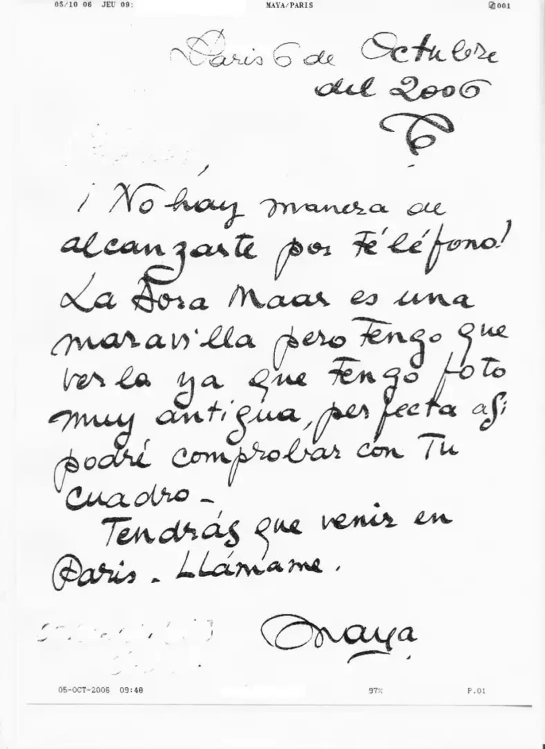 파블로 피카소 도라마르 원작 작품 그림 상품이미지3