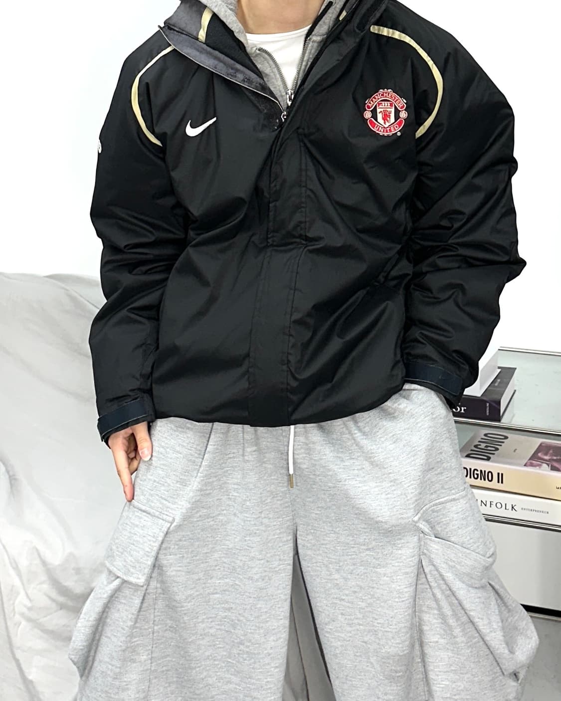 나이키 00s 맨체스터 유나이티드 점퍼 M 상품이미지2