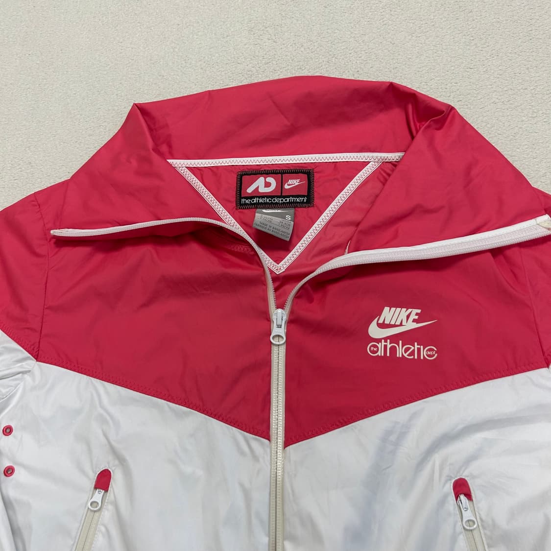 Nike pink windrunner 2way windbreaker 상품이미지5