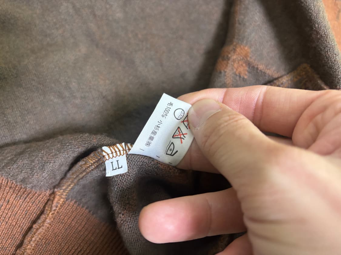 일본판 JACK NICKLAUS 가디건 사이즈 105 상품이미지6