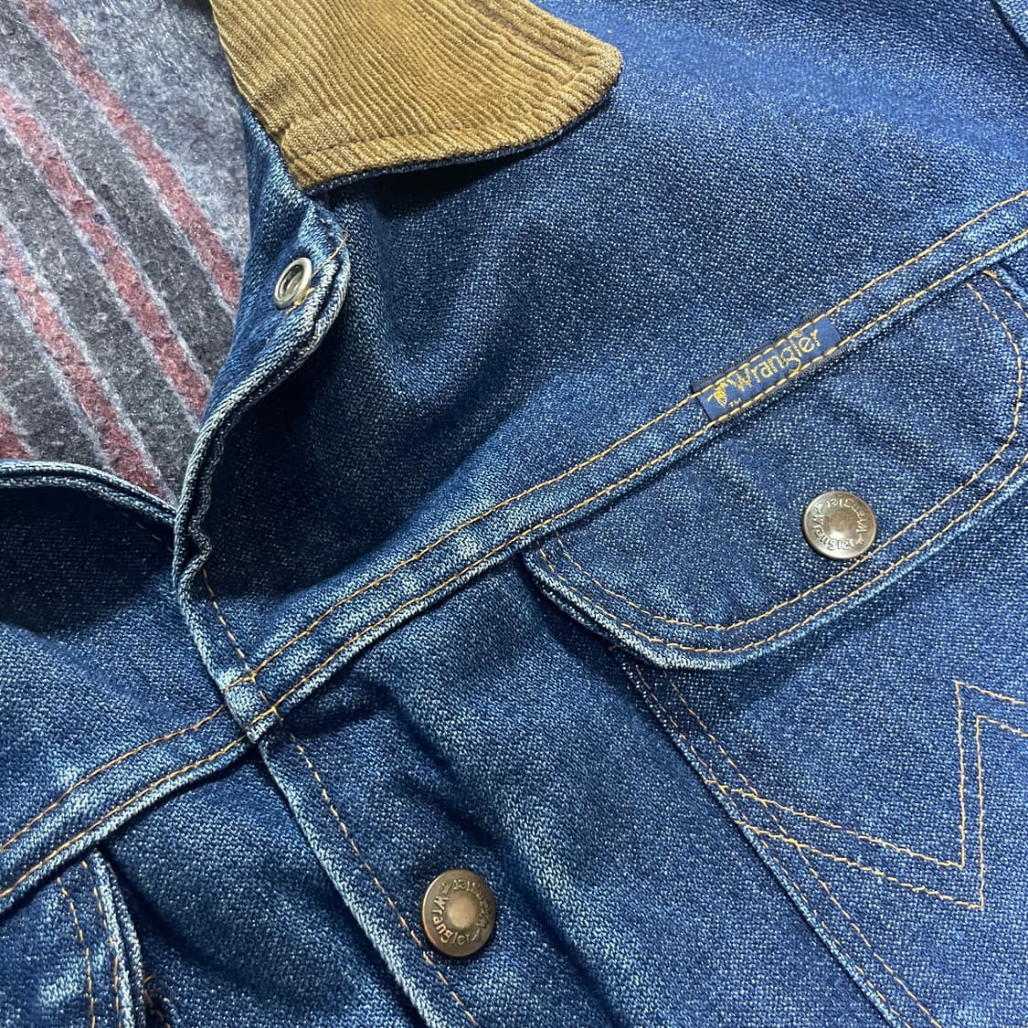 빈티지 랭글러 스톰라이더 데님자켓 상품이미지4