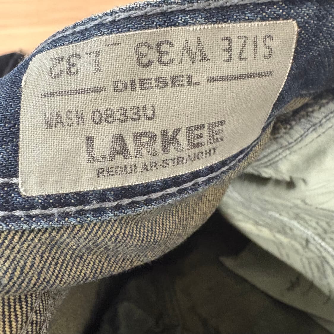 디젤 LARKEE 남성 청바지 W33 L32 상품이미지8