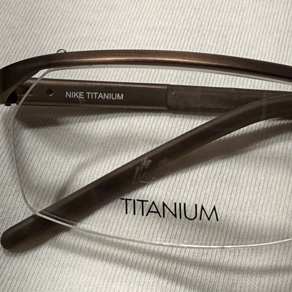 나이키 TIANIUM made in china 반무테 안경 상품이미지2