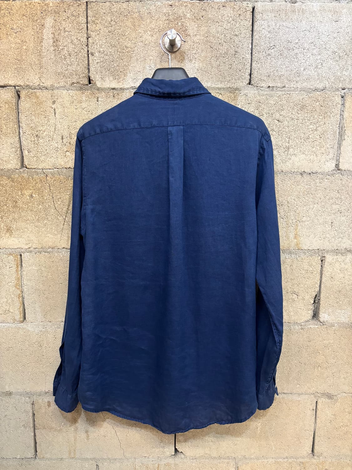 폴로 랄프 로렌 네이비 린넨 셔츠 상품이미지2