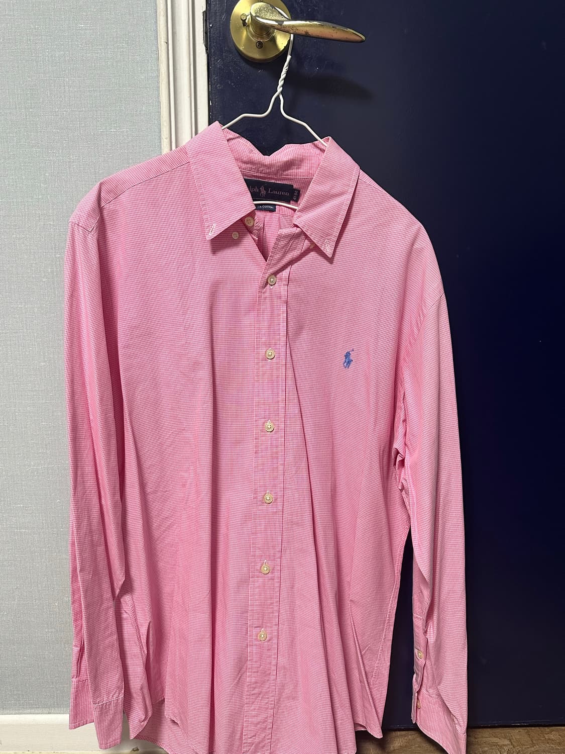 폴로 핑크 셔츠 상품이미지1