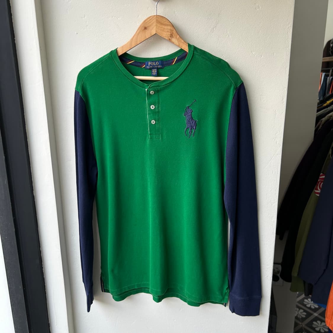 16751 - 폴로 랄프로렌 빅포니 헨리넥 티셔츠 상품이미지2