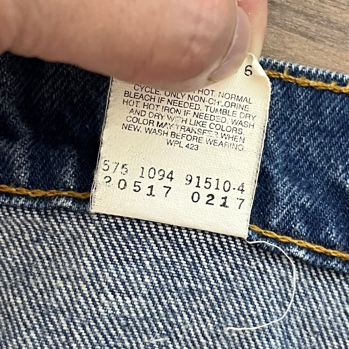 90s USA 리바이스517 [33/표기36] 상품이미지7