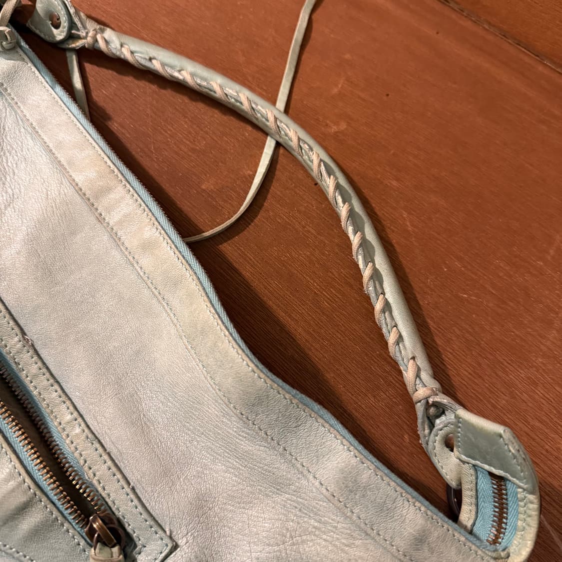 발렌시아가 모터백 티파니컬러 상품이미지3