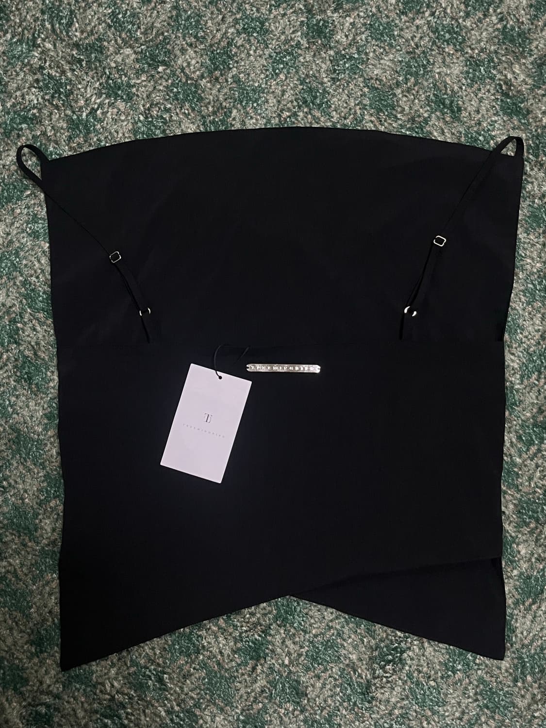 트리밍버드 카울 슬리브리스 블랙 새상품 상품이미지5