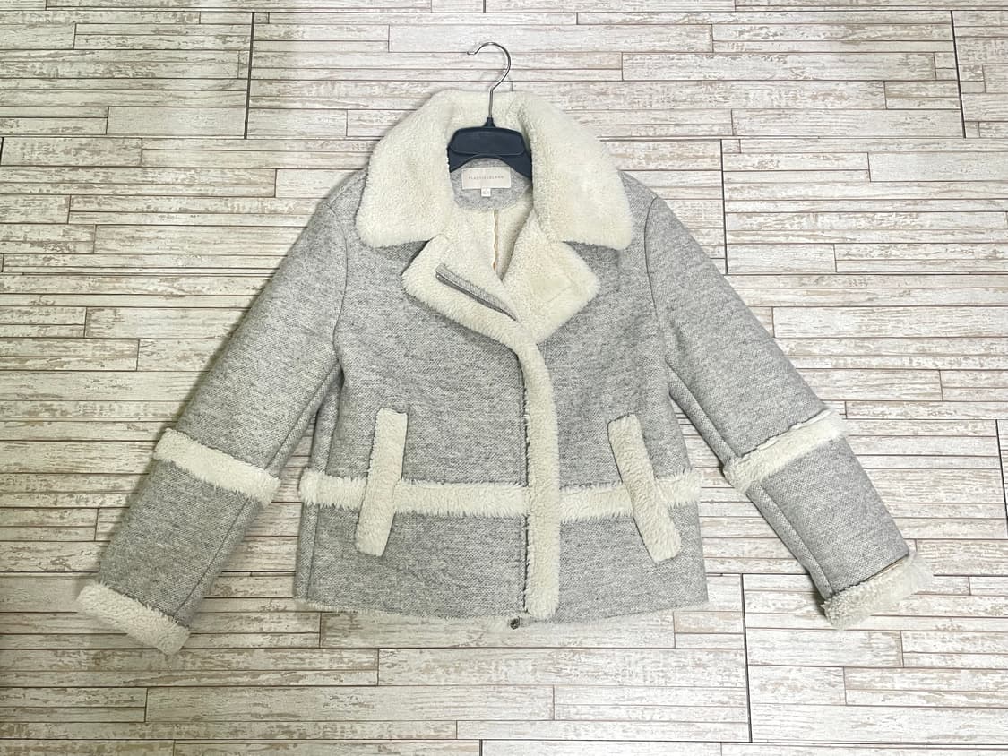 플라스틱아일랜드 털 무스탕 상품이미지1