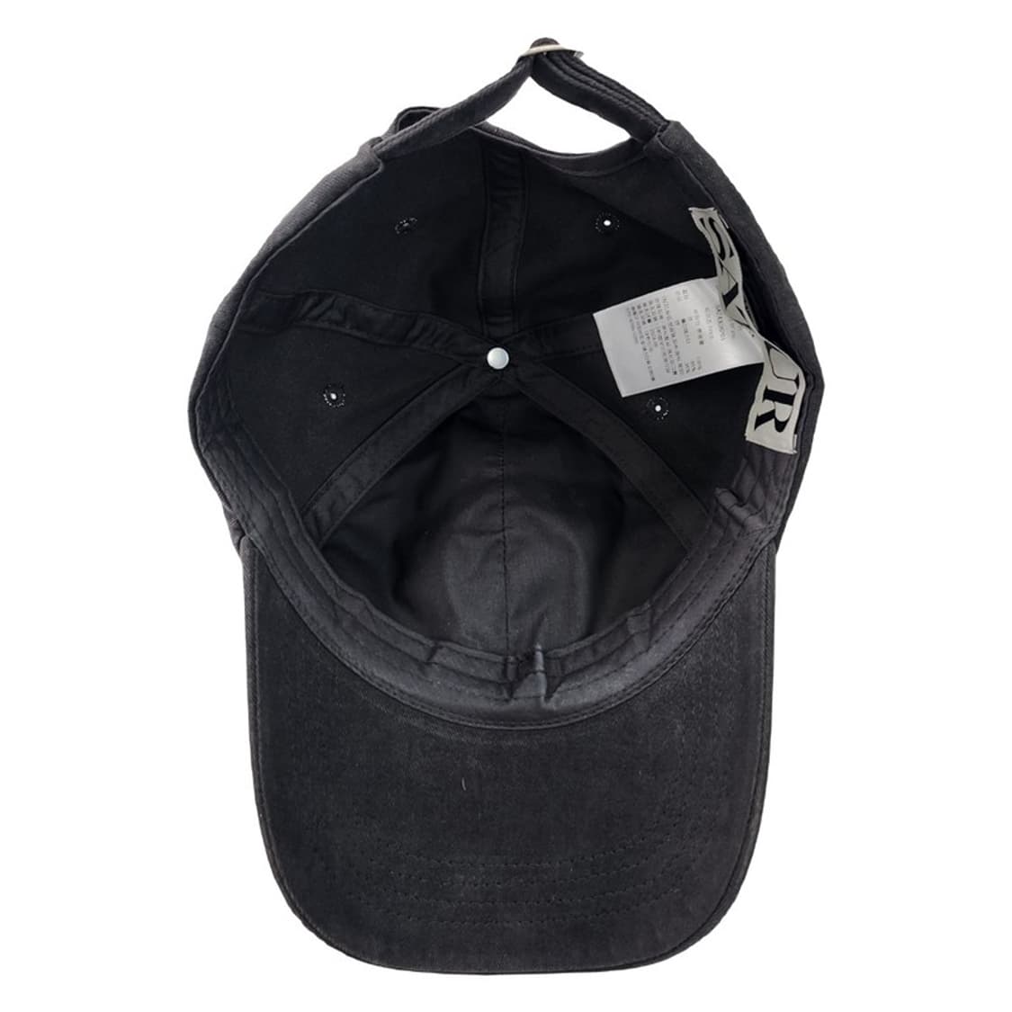 SATUR 프린팅 블랙 볼 캡  FREE 상품이미지7