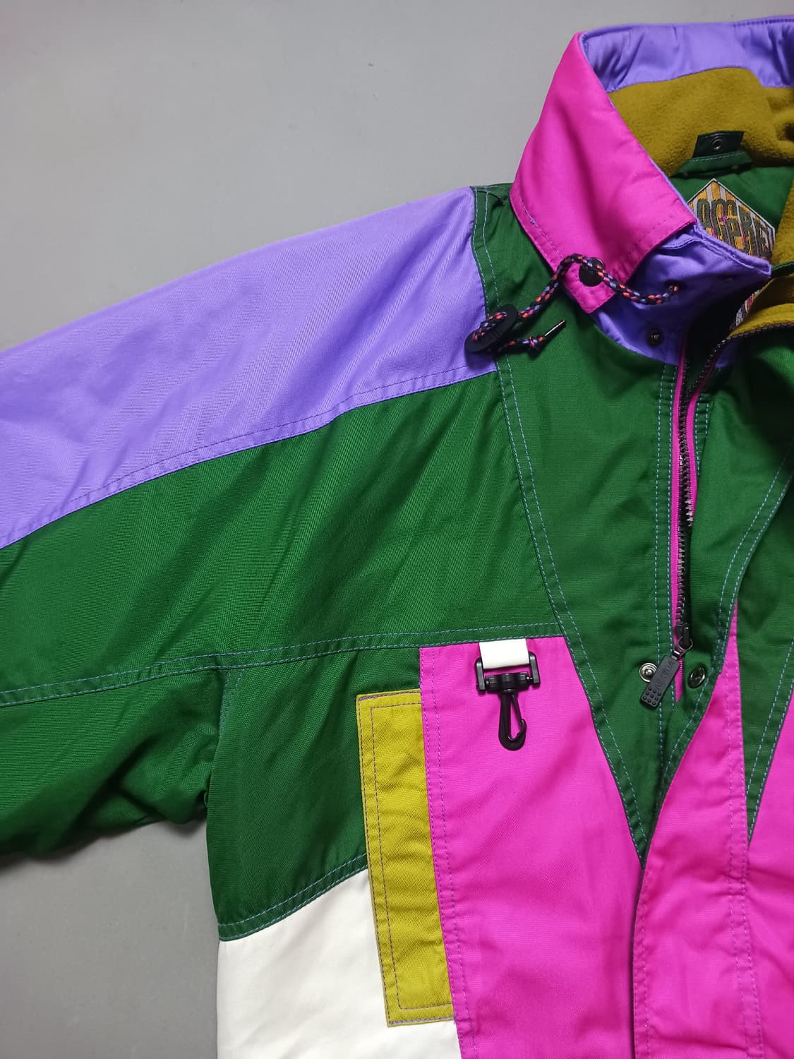 [XL] NEVICA 90S 빈티지 컬러블록 점퍼 자켓 스키복 보드복 상품이미지5