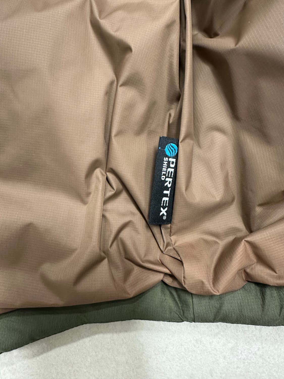 이스트로그 유틸리티 구스다운 파카 올리브 M 상품이미지5