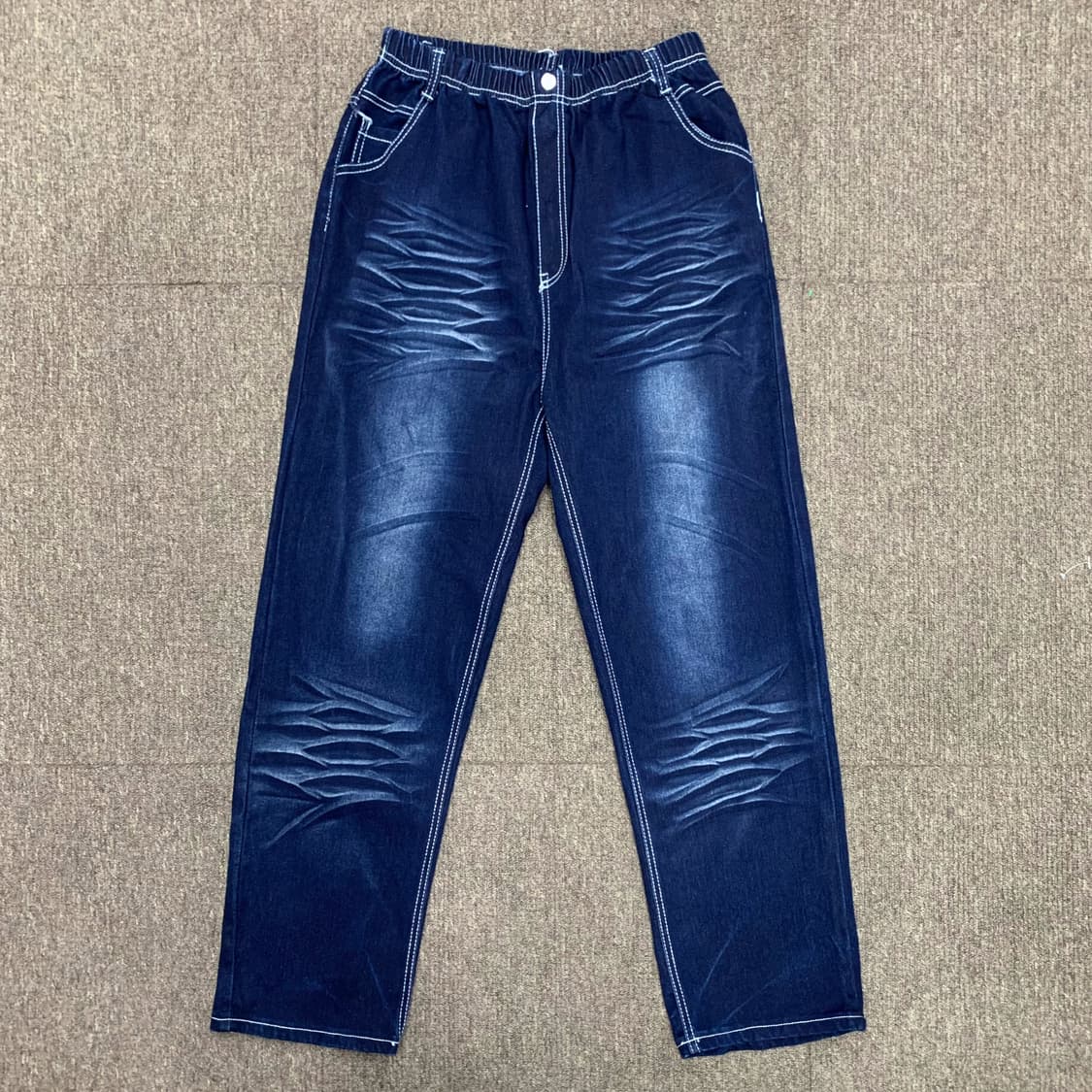 [L] VTG 원피스 자수 밴딩팬츠 상품이미지4