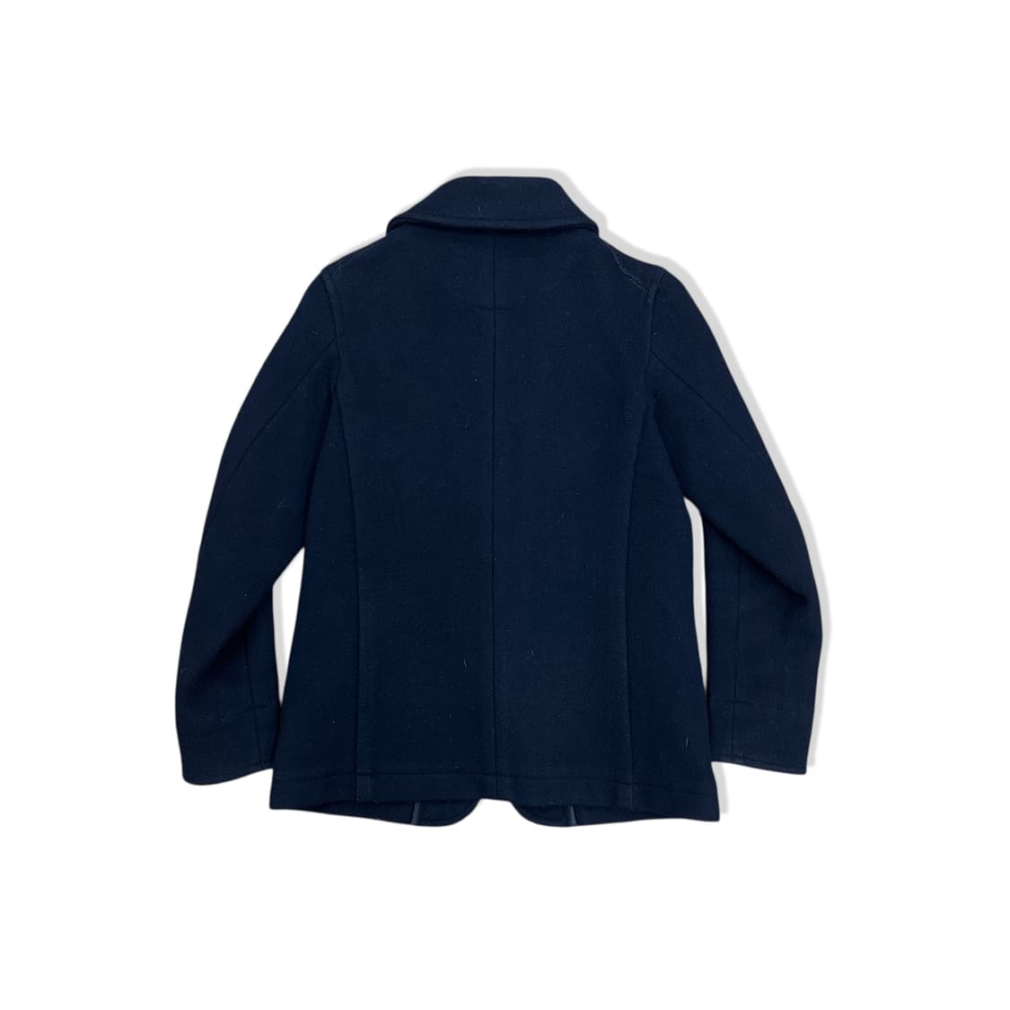 Sailor Collar Navy Wool Medium Jacket 상품이미지5