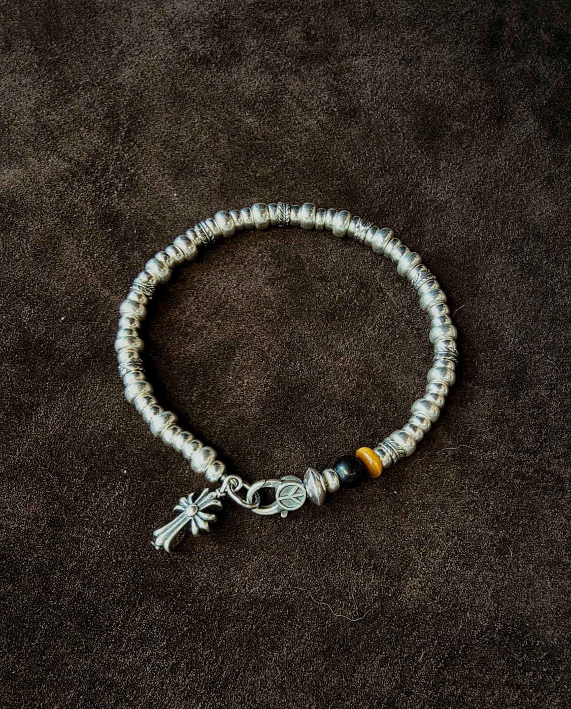 Silver925 Cross point wings bracelet 상품이미지1