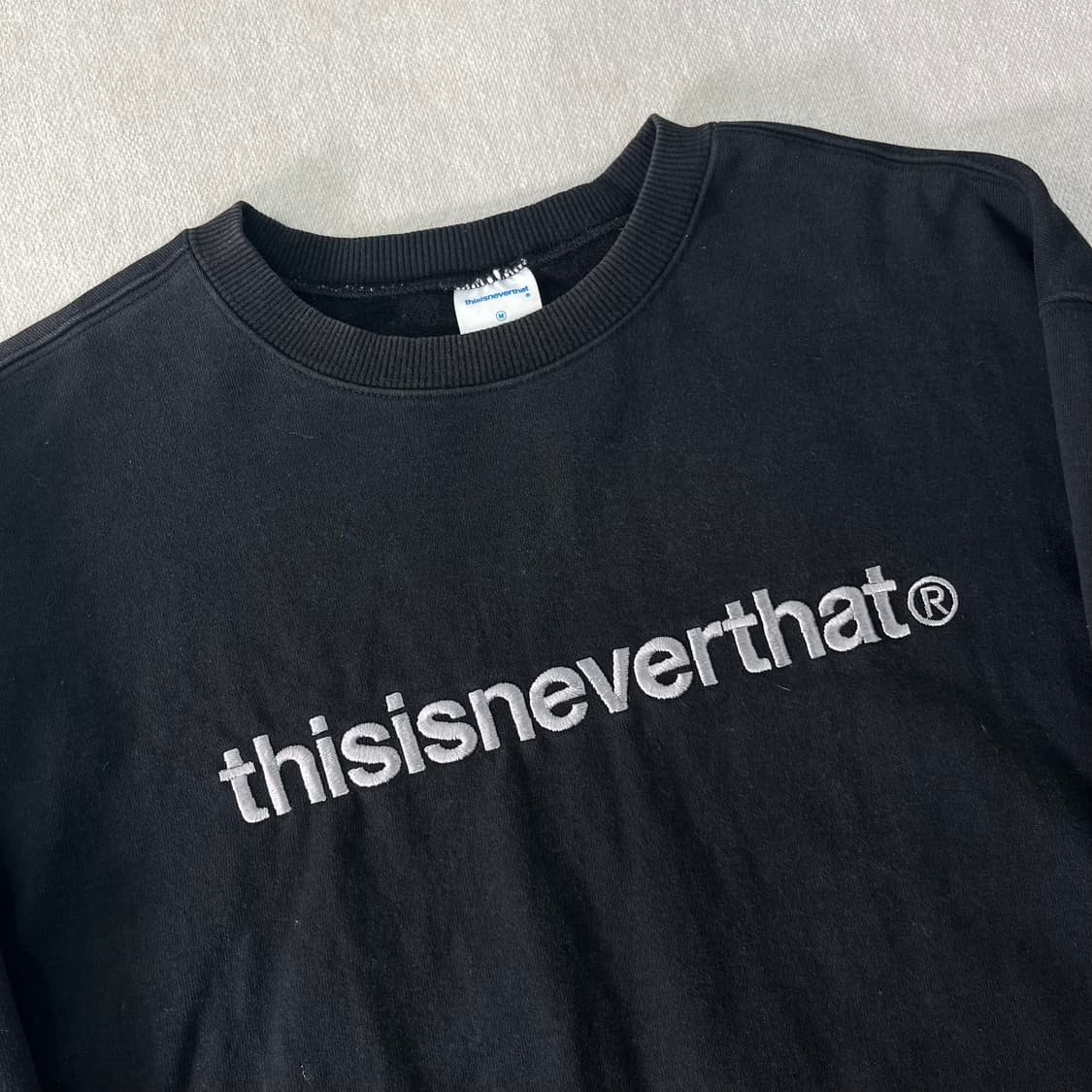 95 디스이즈네버댓 빅로고 맨투맨  상품이미지2