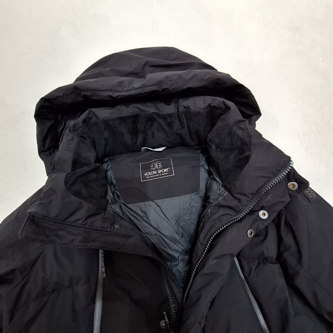 코오롱스포츠  구스롱패딩90 상품이미지2