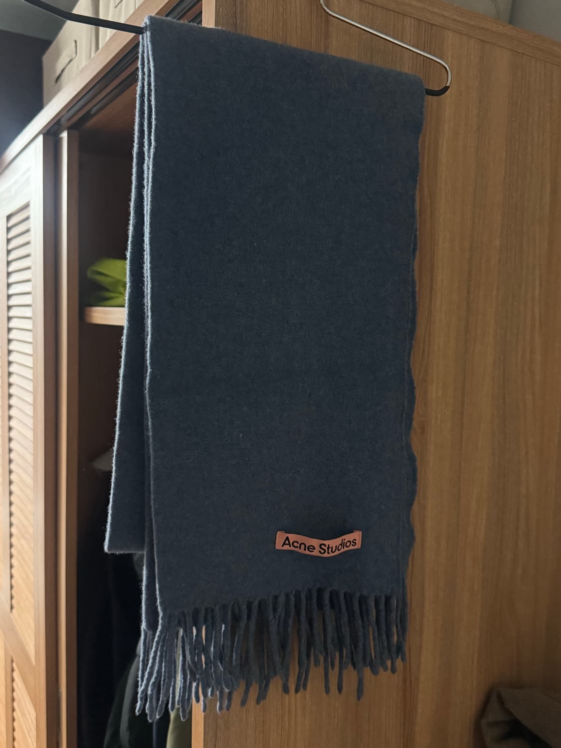 아크네 스튜디오 머플러 핑크택 상품이미지2