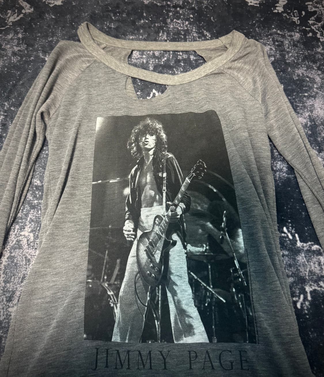Jimmy Page distressed Long sleeve 상품이미지2