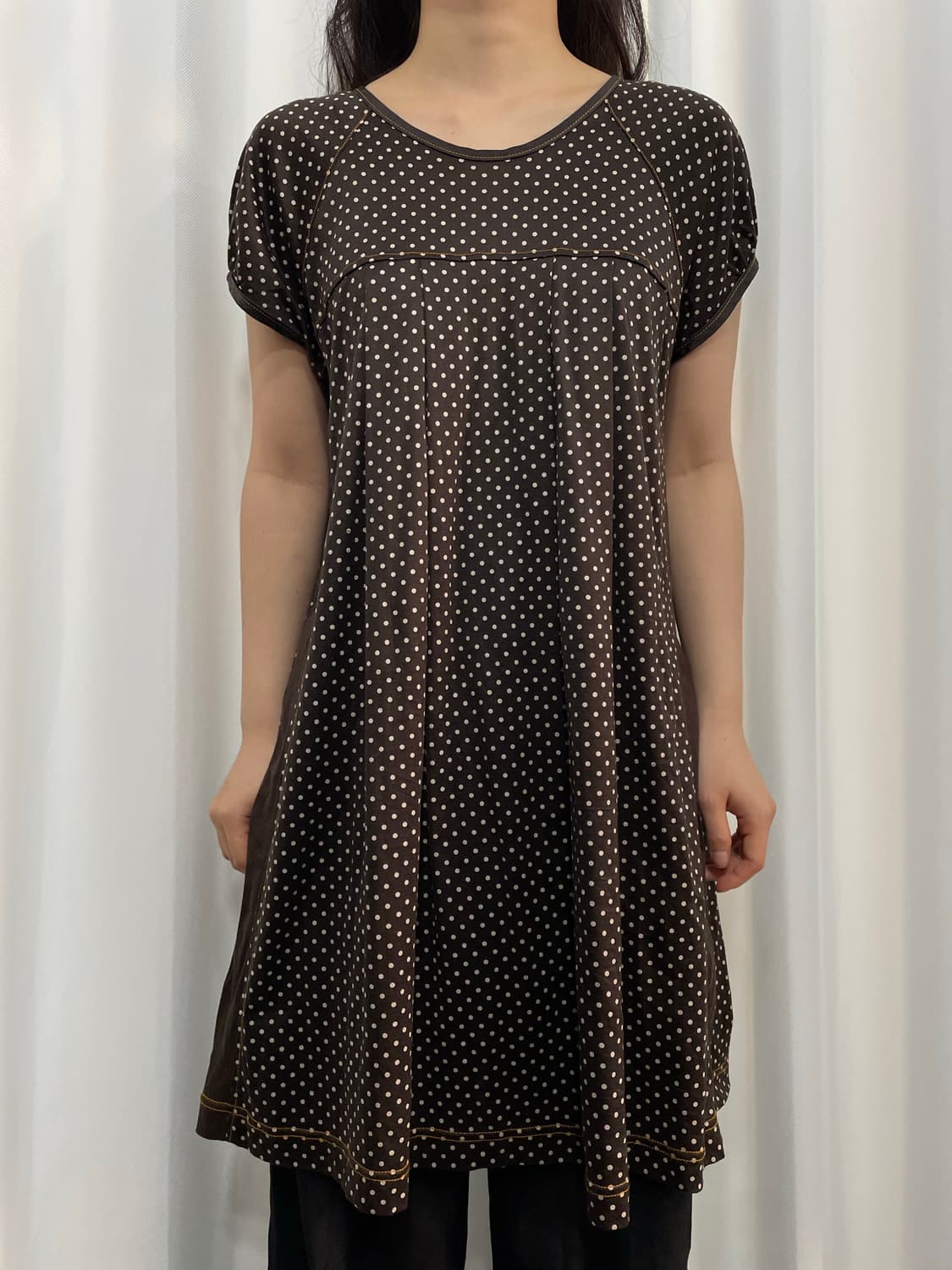 dot design dress  상품이미지1