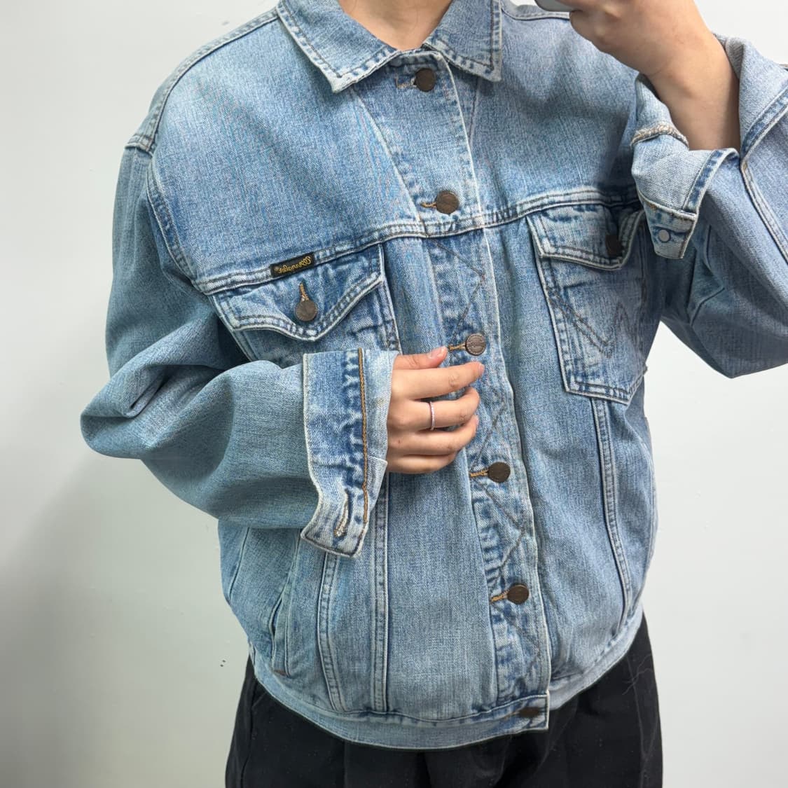 [L] 랭글러 데님 트러커 자켓 상품이미지1