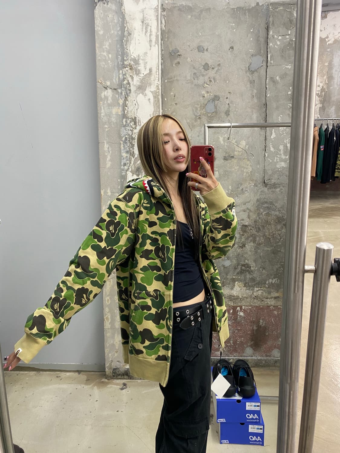 베이프 집업 상품이미지2