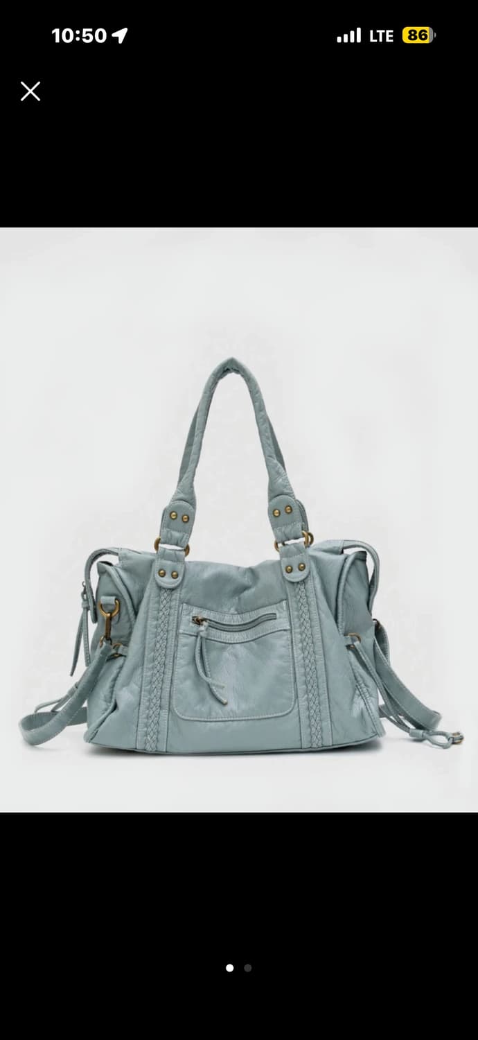 쉬인 민트 숄더백 (단종) 상품이미지2