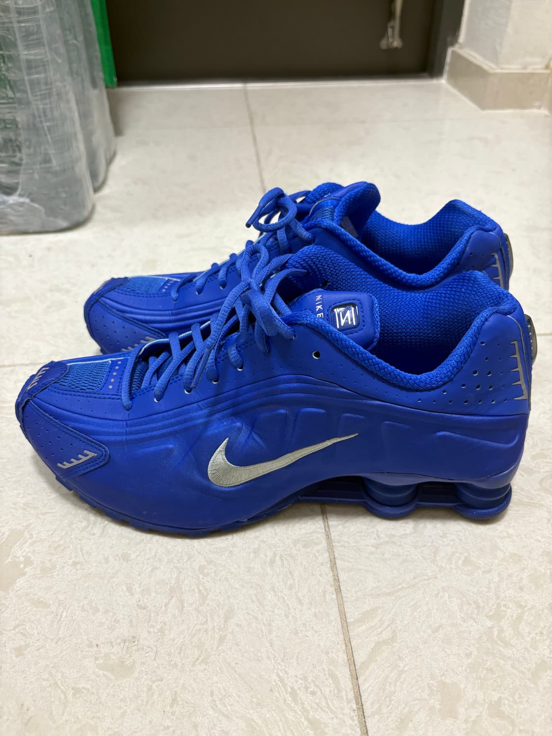 w285) 나이키 샥스R4 레이서 블루 메탈릭 실버 상품이미지3