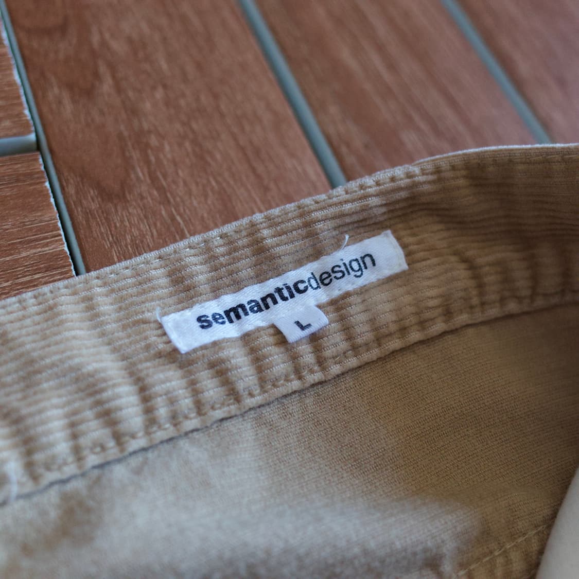 Semantic Design corduroy cotton pants 상품이미지8