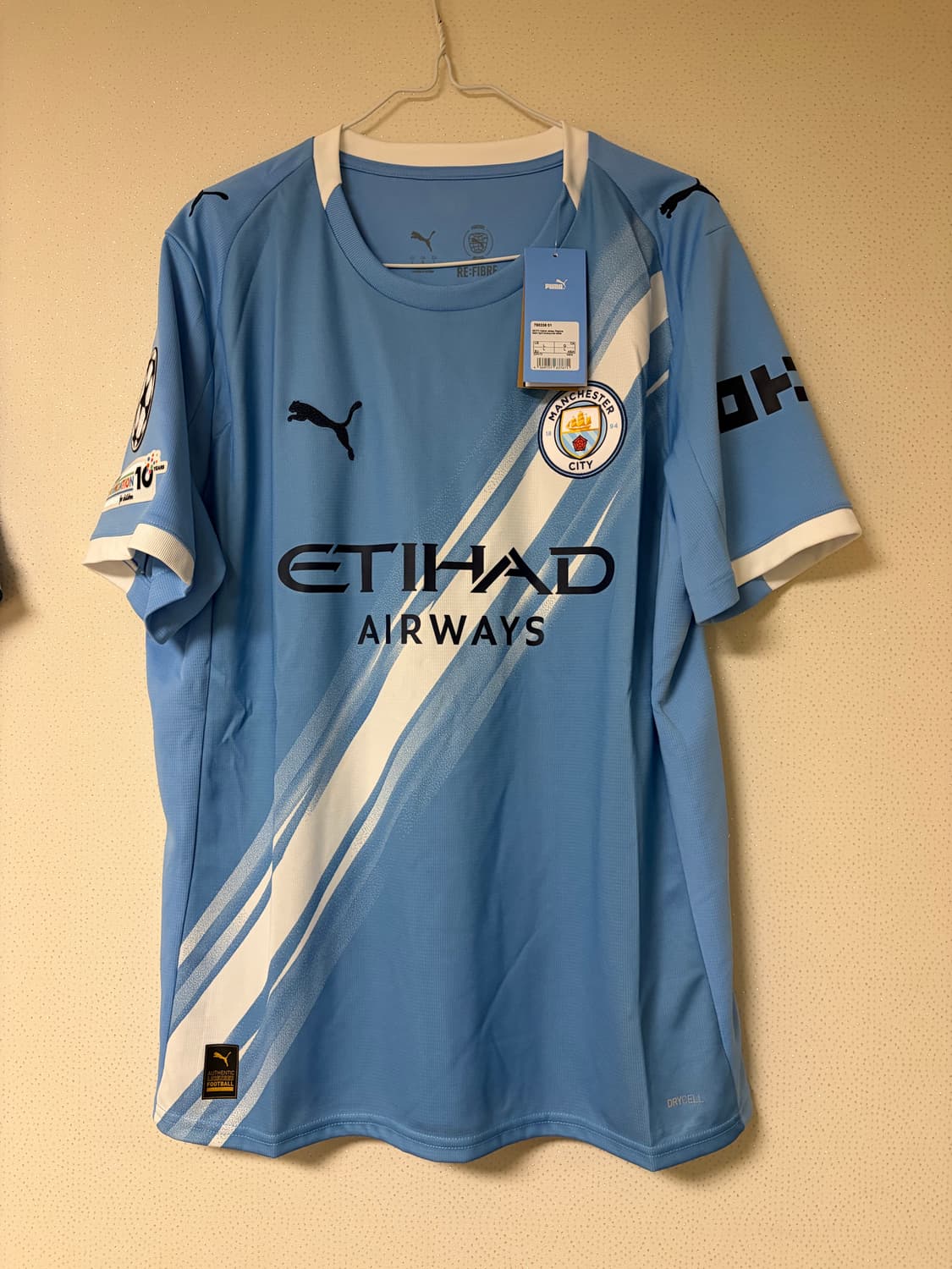 [새상품] 맨체스터 시티 맨시티 25-26 홀란 유니폼 L 100 상품이미지2