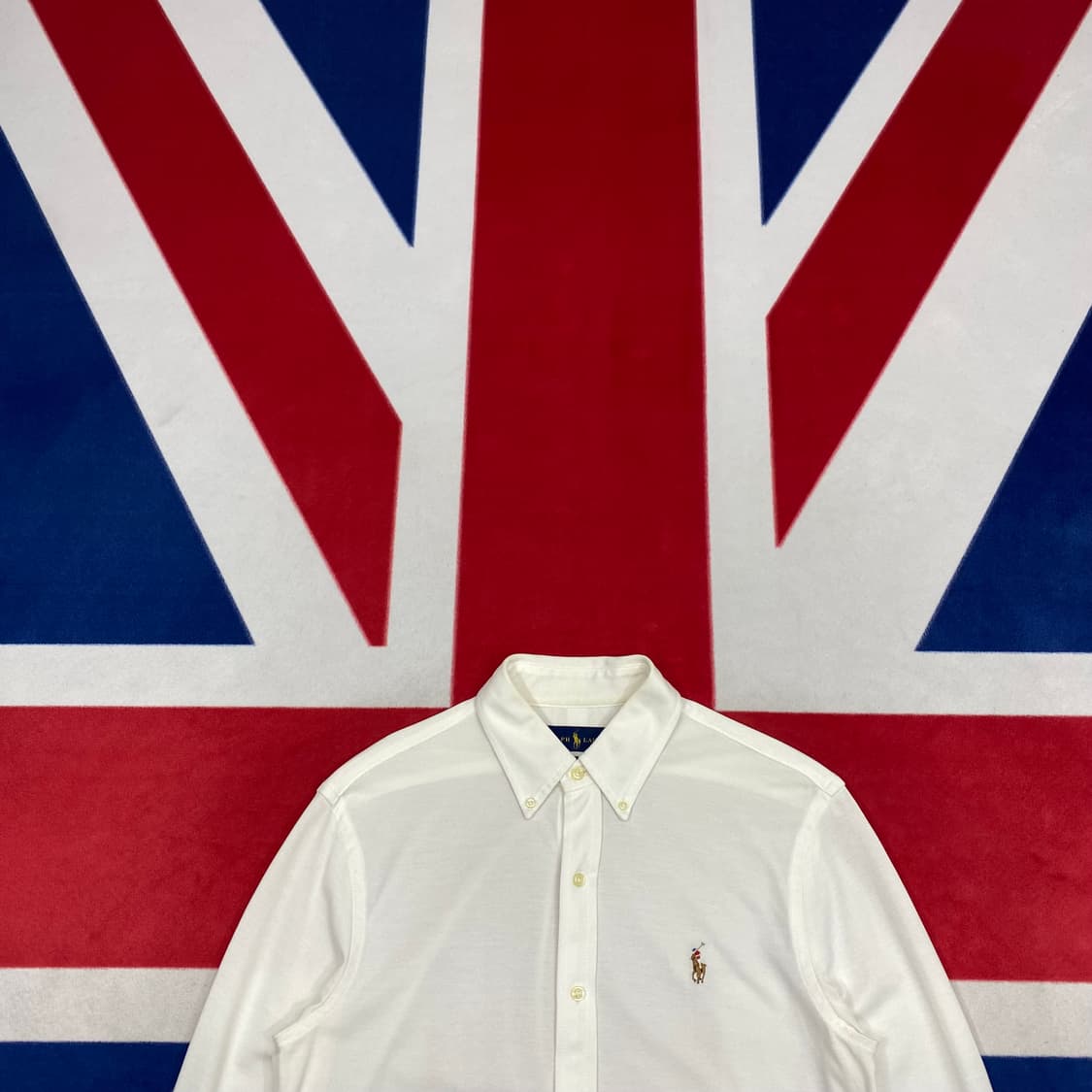 폴로 니트 옥스포드셔츠 M  상품이미지2