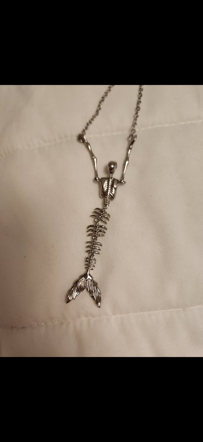 비비안웨스트우드 인어스컬  인어해골 목걸이 상품이미지5