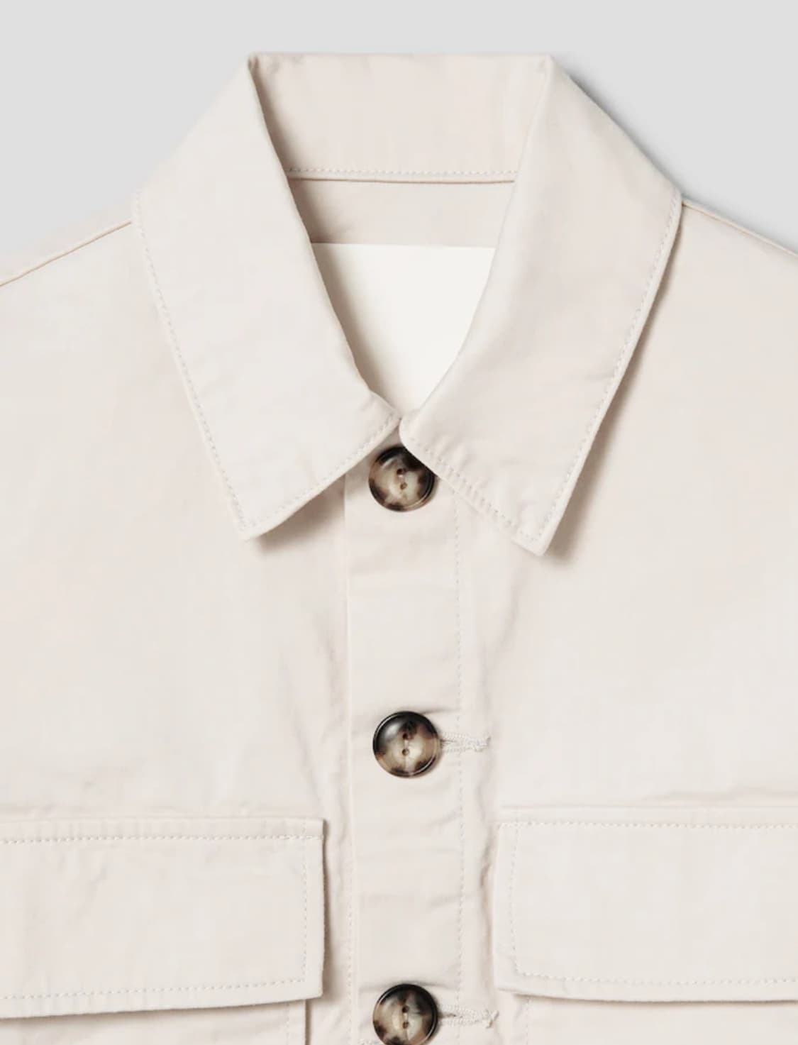 LEINWANDE Short Shirts Jacket - White 상품이미지8