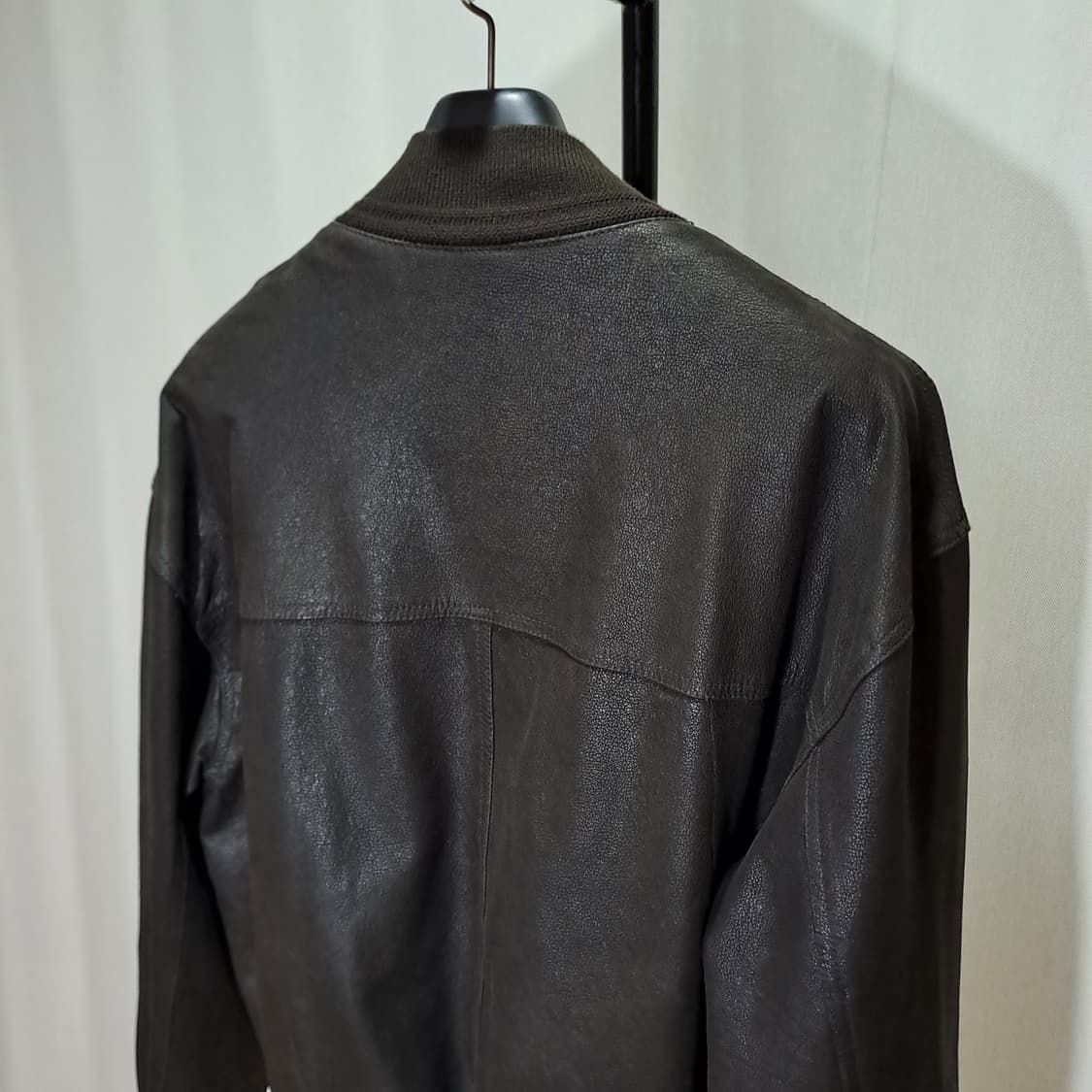 (택포) 메드 인 이태리 A-1 고트스킨 자켓 52 B334 상품이미지6